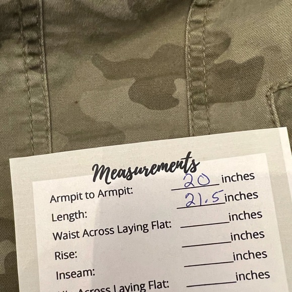 ATM Camo Jean Jacket Size S - Picture 6 of 9